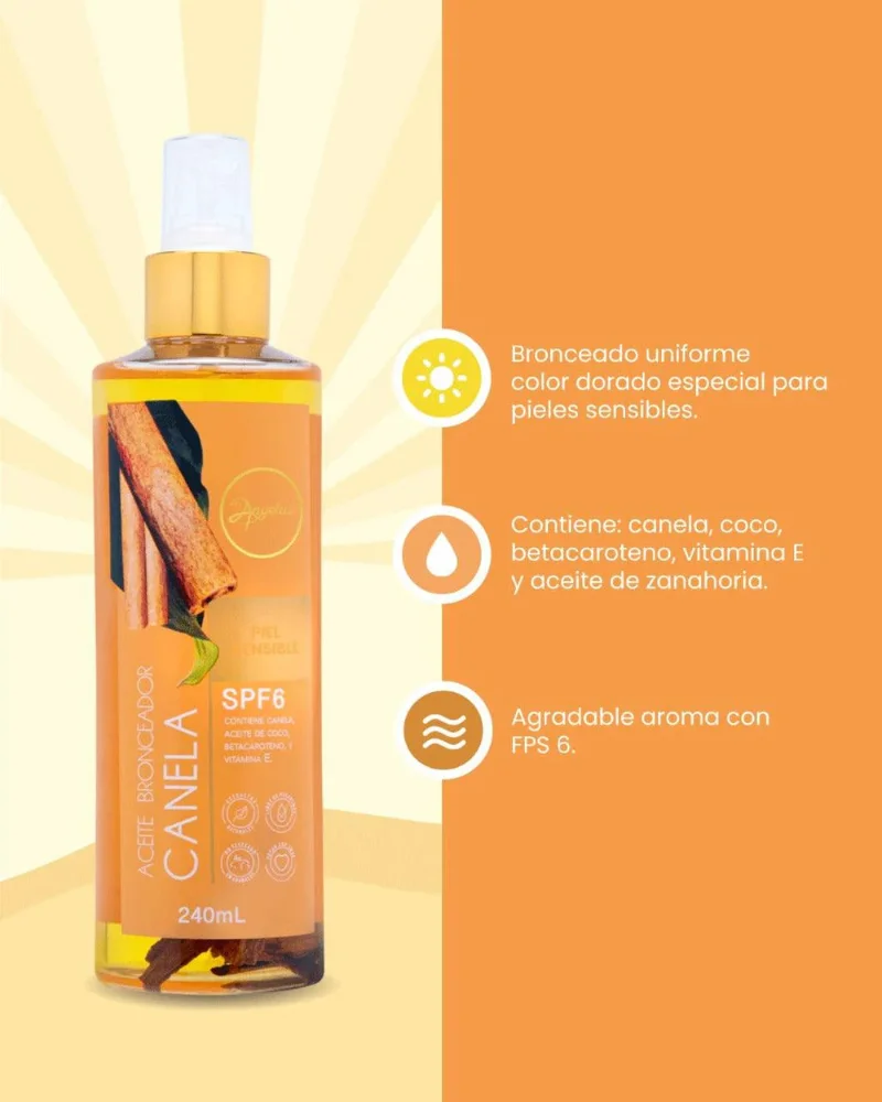 ACEITE BRONCEADOR CANELA ANYELUZ