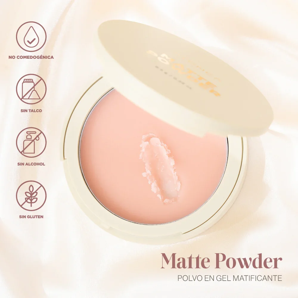 POLVO MATIDICADOR EN GEL MATTE POWDER ATENEA