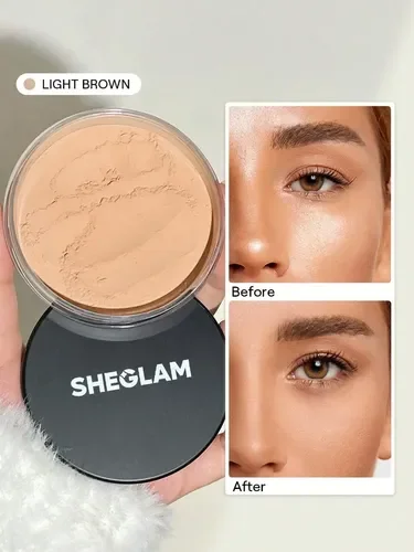 POLVO FIJADOR TONO LIGHT BROWN SHEGLAM