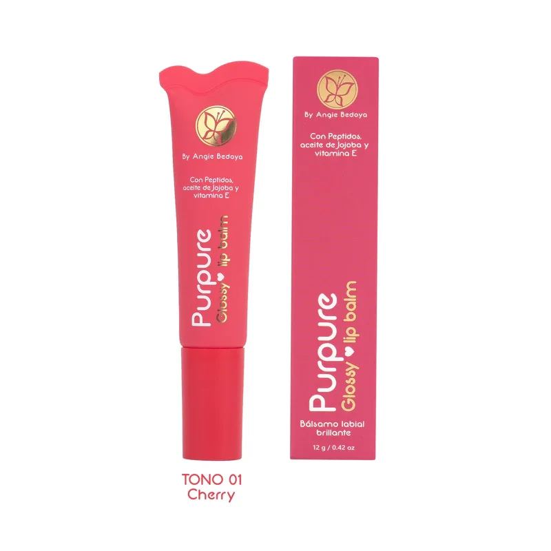 Lip Balm Glossy Cherry Purpure