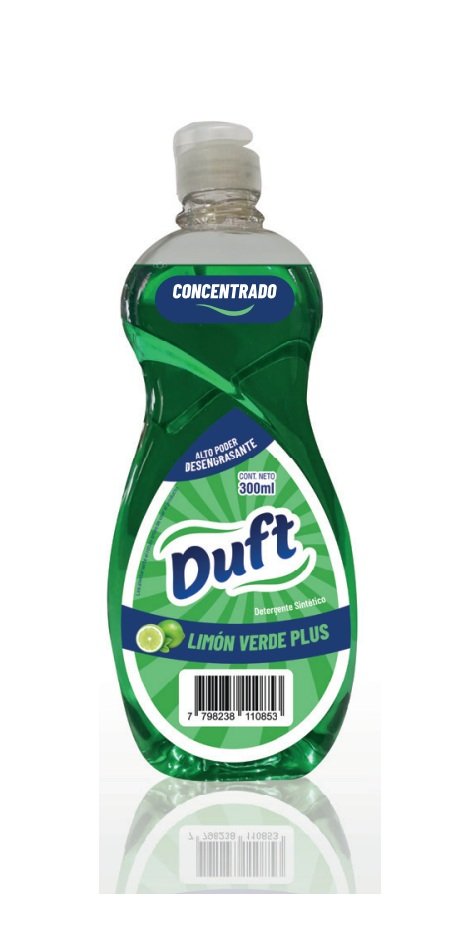 16013 DUFT DETERGENTE LIMON VERDE X300
