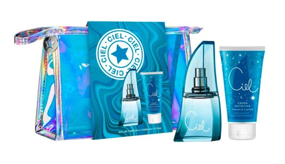 02823/6 CIEL CRYSTAL (EAUx50+CREMA) BOLSITO
