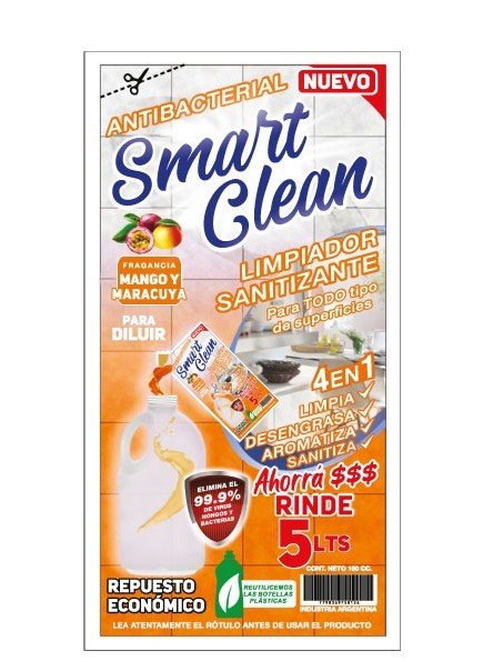 10120 S.CLEAN MANGO MARACUYA DESINF X150