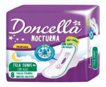 08006 DONCELLA TOALLA NOCTURNA