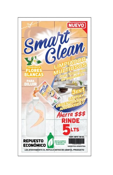 10076 S.CLEAN F.BLANCAS DESINF X150