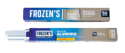 02865 FROZENS ROLLO ALUMINIO 50 Mts