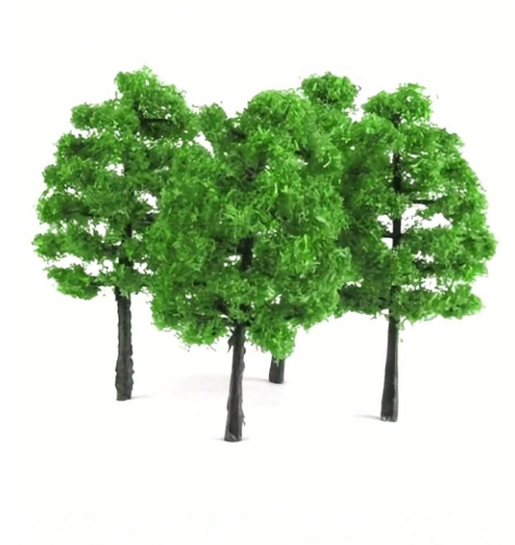 Árboles miniatura de plástico (PAQUETE DE 3)
