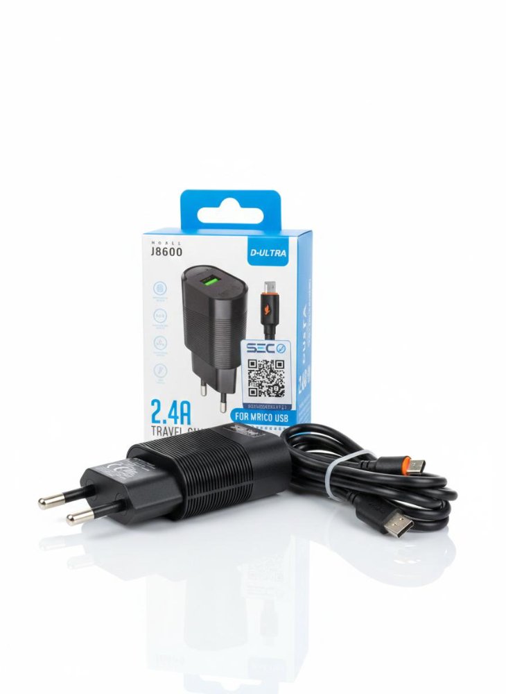 CARG J8600 usb a - micro negro