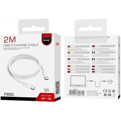 CABLE F9002 2m c-c