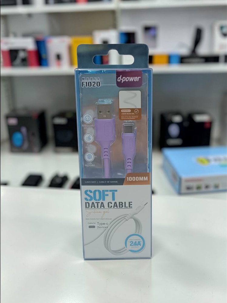 CABLE F1020 USB-C  lila