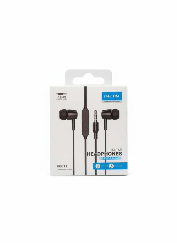 AUDIFONO K6011 3.5 negro