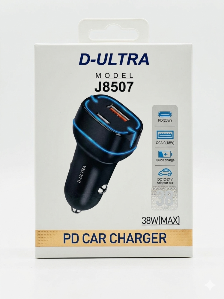 CARG J8507 auto 38w NEGRO