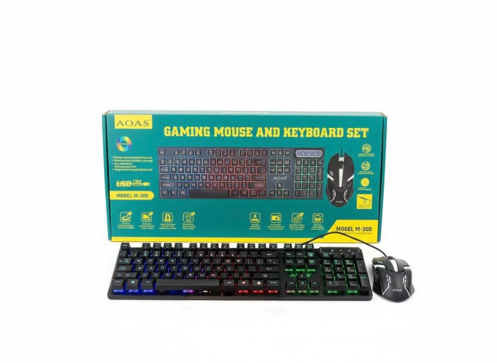 GAMING m-300 mouse and keyboard set
