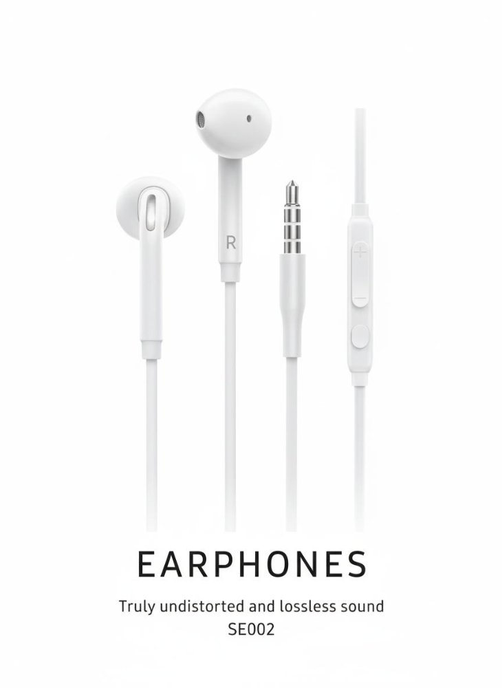 AUDIFONO SE002 CB earphones 3.5