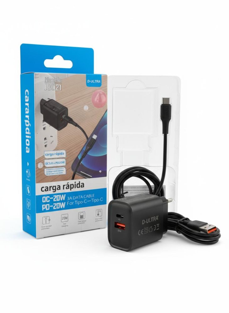 CARG J8021 usb-type c negro