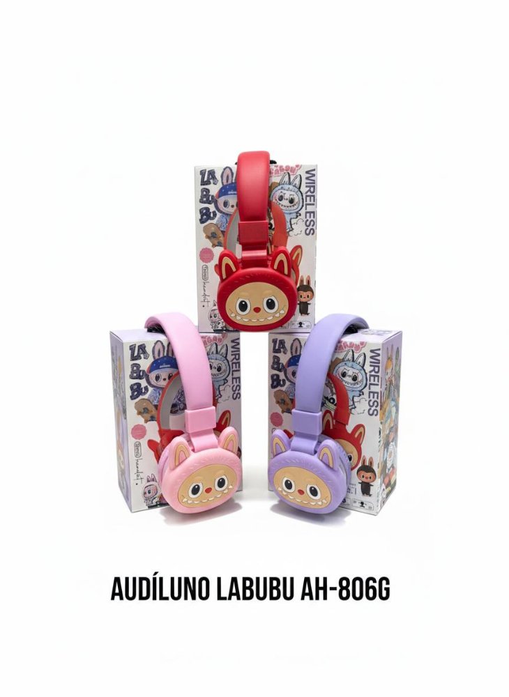 AUDIFONO ah-806g LABUBU ys-2025-222