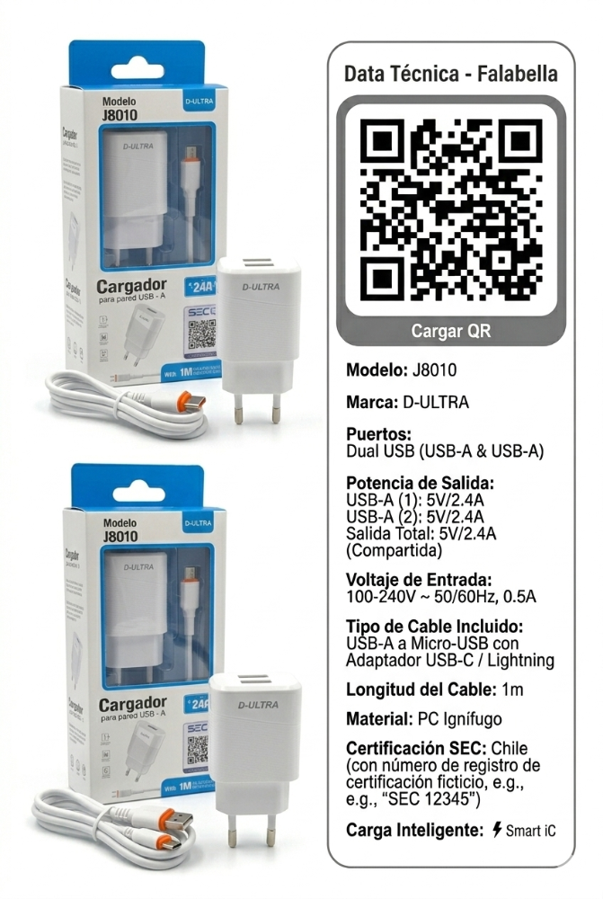 CARG J8010 BLANCO