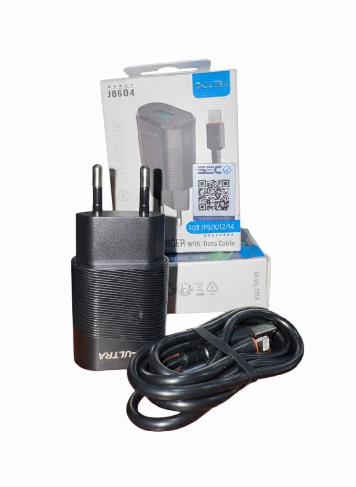 CARG J8604 2.4a lightning  negro
