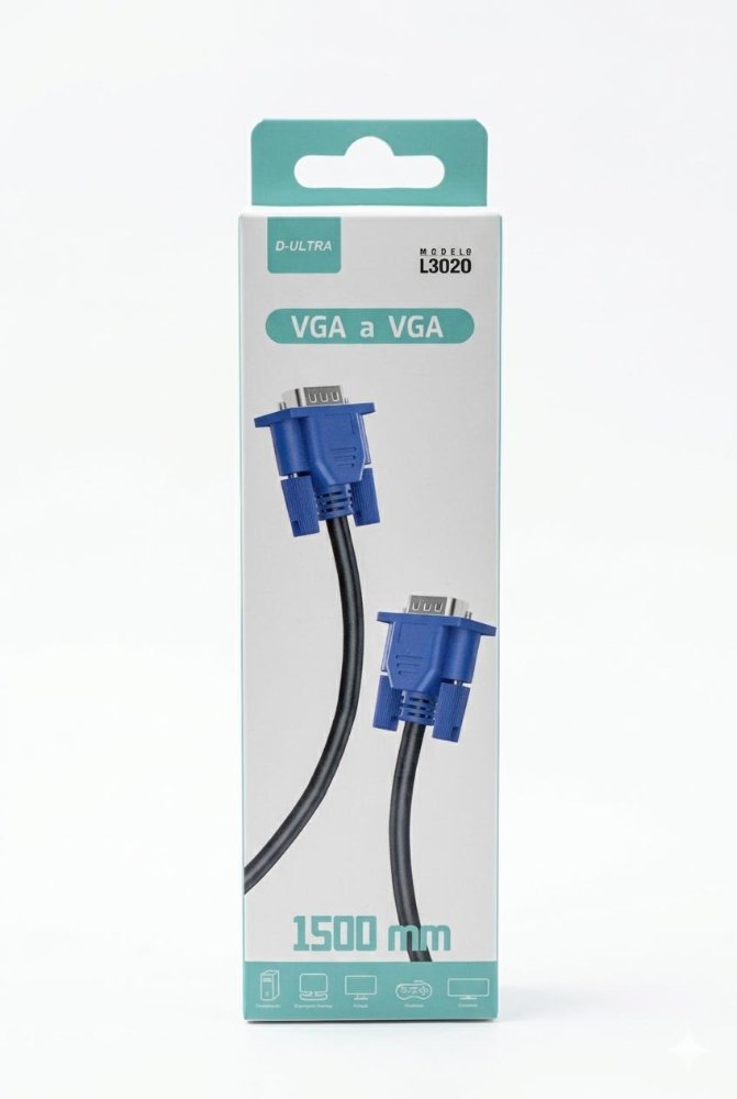 CABLE L3020 VGA - VGA 1,5 MTS
