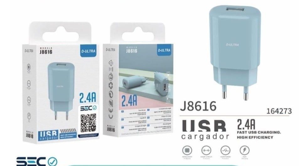 ADAP J8616 usb celeste