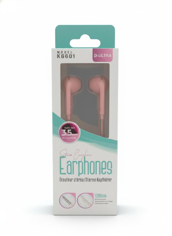 AUDIFONO K6601 rosa