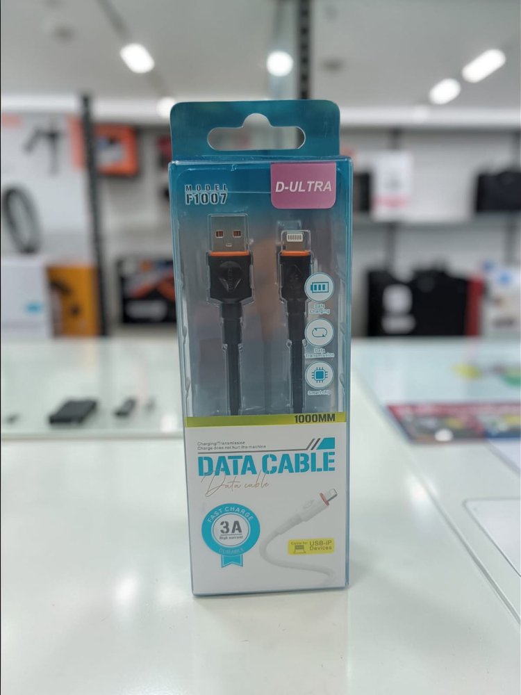 CABLE F1007 lightning  negro