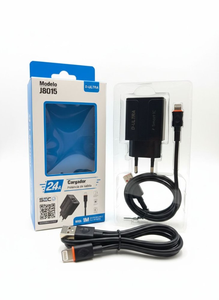 CARG J8015 iphone 2 usb 2.4  negro