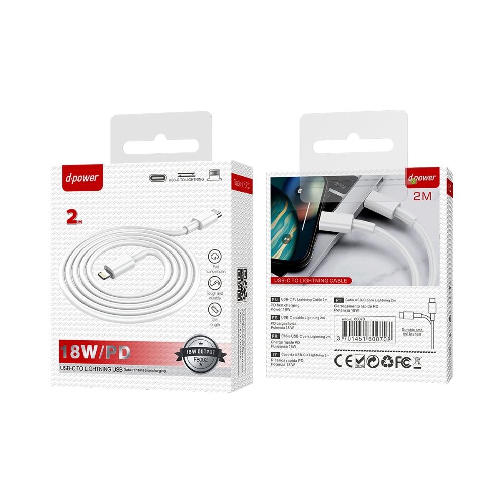 CABLE F8002 2m c-lightning