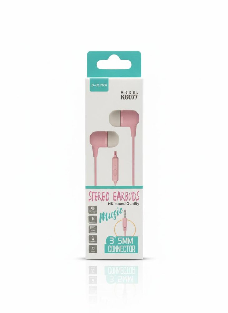AUDIFONO K6077 rosa