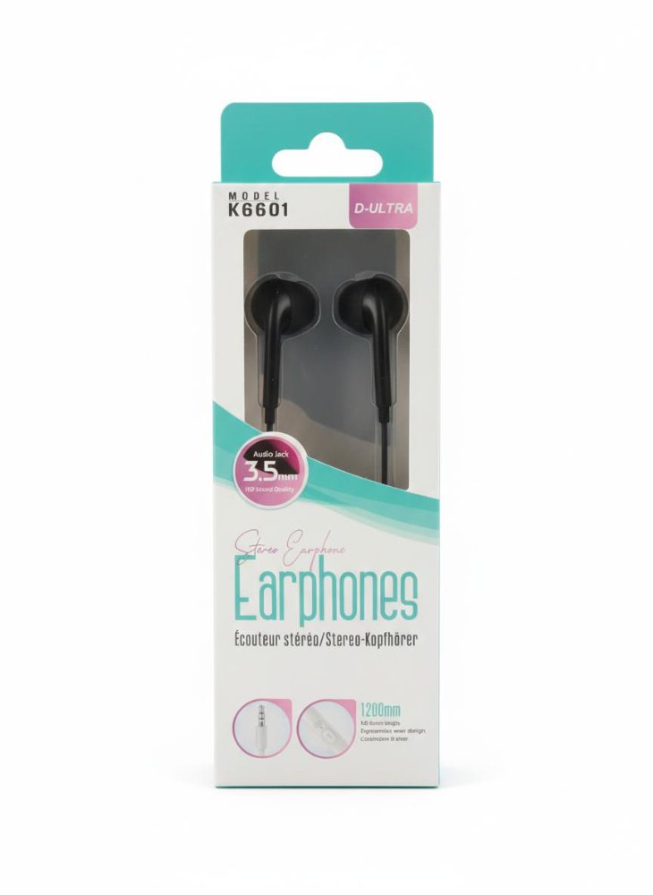 AUDIFONO K6601 negro