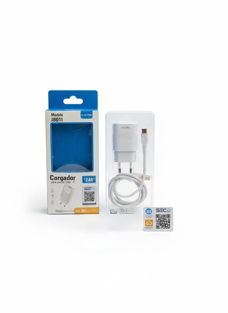 CARG J8011 tipo c usb 2.4 blanco