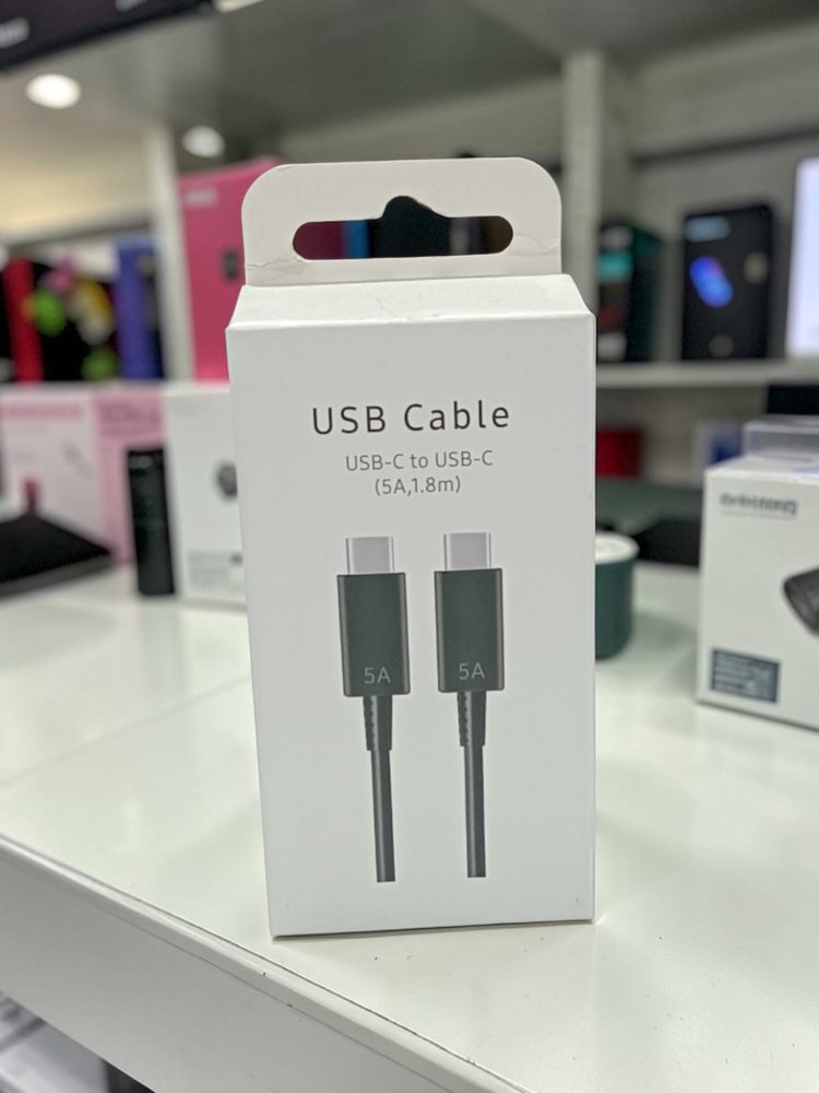 CABLE SC004 CB  type-c 5a 1,8m negro