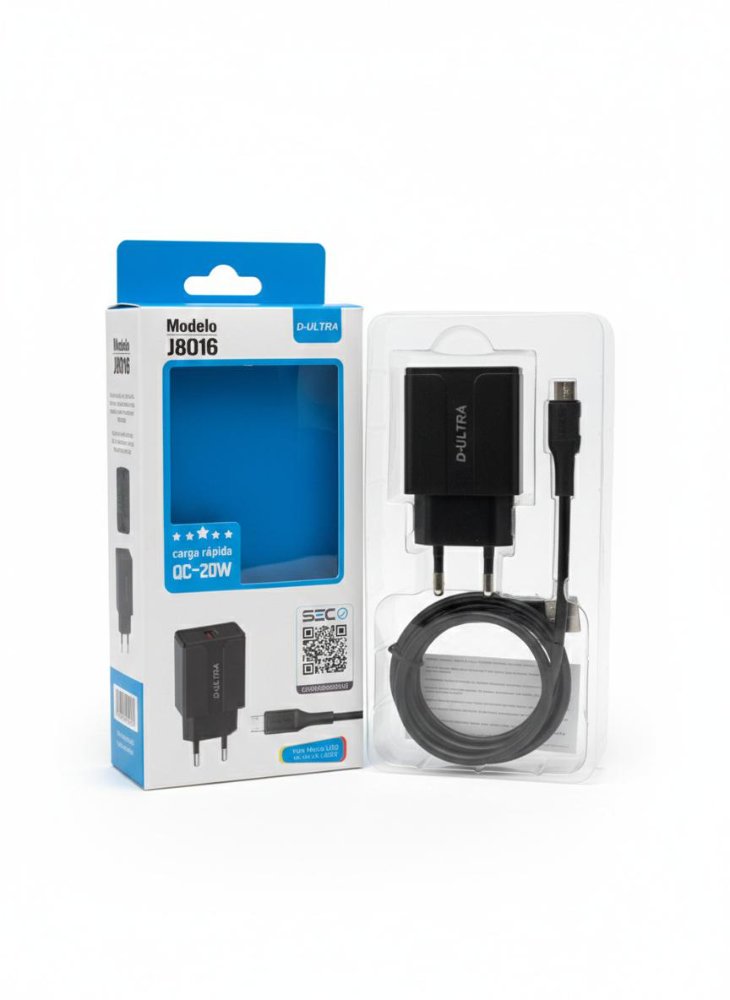 CARG J8016 usb a - micro negro
