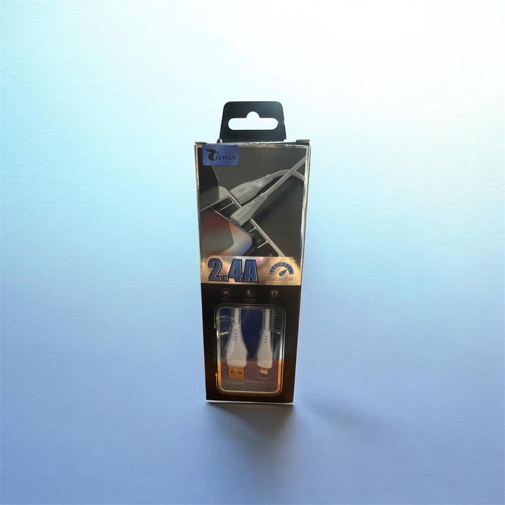 CABLE B7103 2.4a lightning  blanco