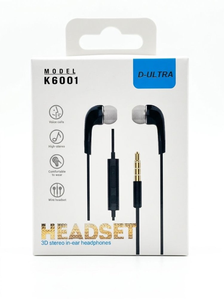 AUDIFONO K6001 NEGRO