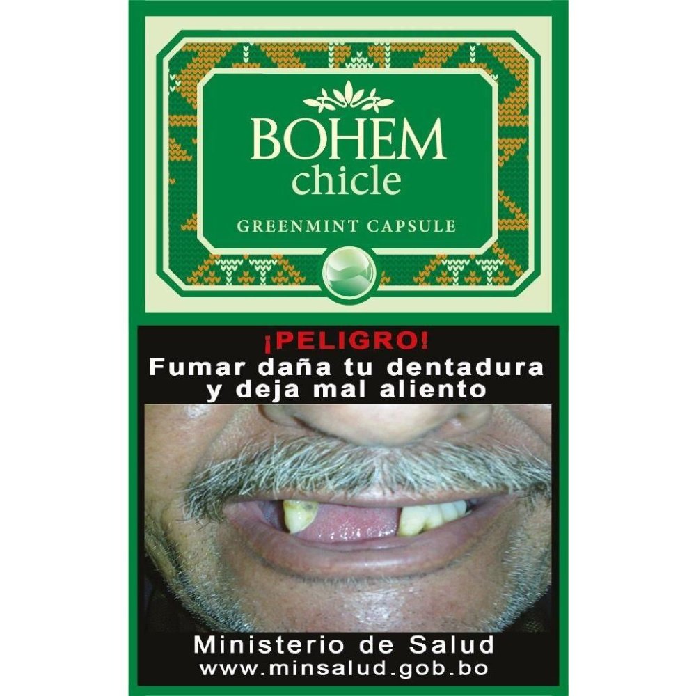 Cigarro caja BOHEM menta verde