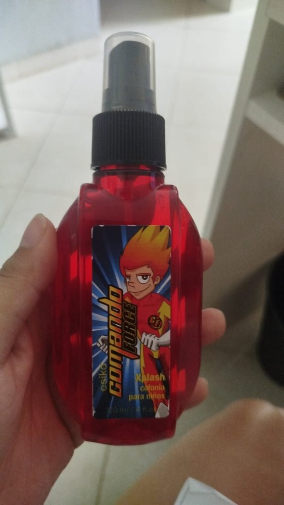 Colonia para niños Comando Force Xplash Rojo