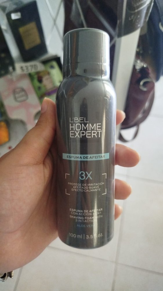 Espuma para afeitar Homme expert 3x L´bel