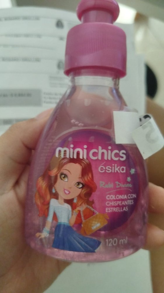 Colonia para niñas Mini chics Rubi Divine