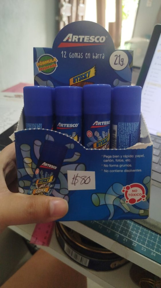 Pegamento en barra Artesco