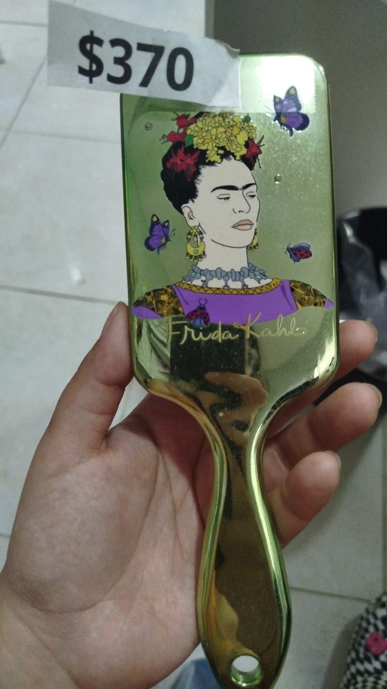 Cepillo para peinar de frida Kahlo