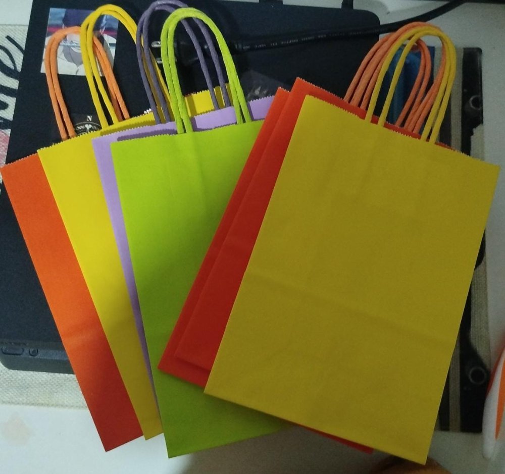 Bolsas de regalos varios colores