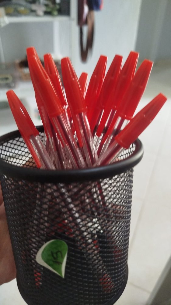Lapiceros rojos Ball point Vselect 1.0