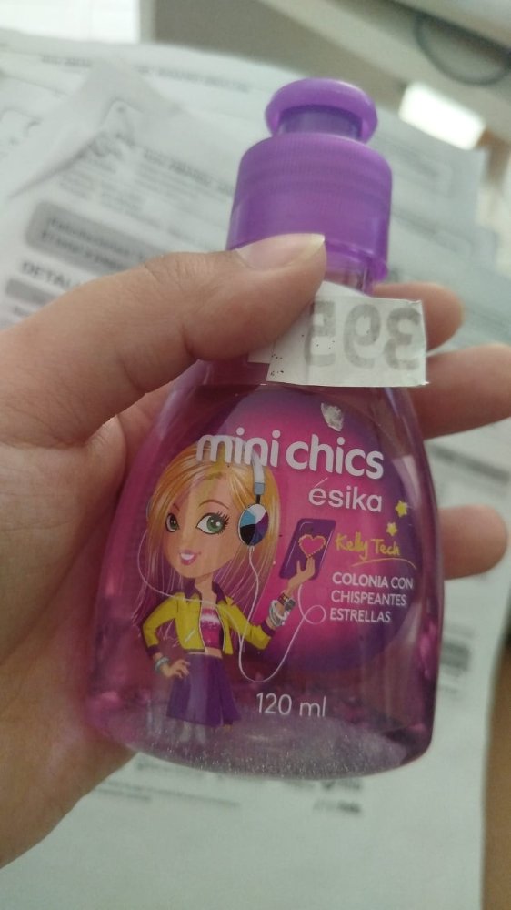 Colonia para niñas Mini chics Kelly Tech