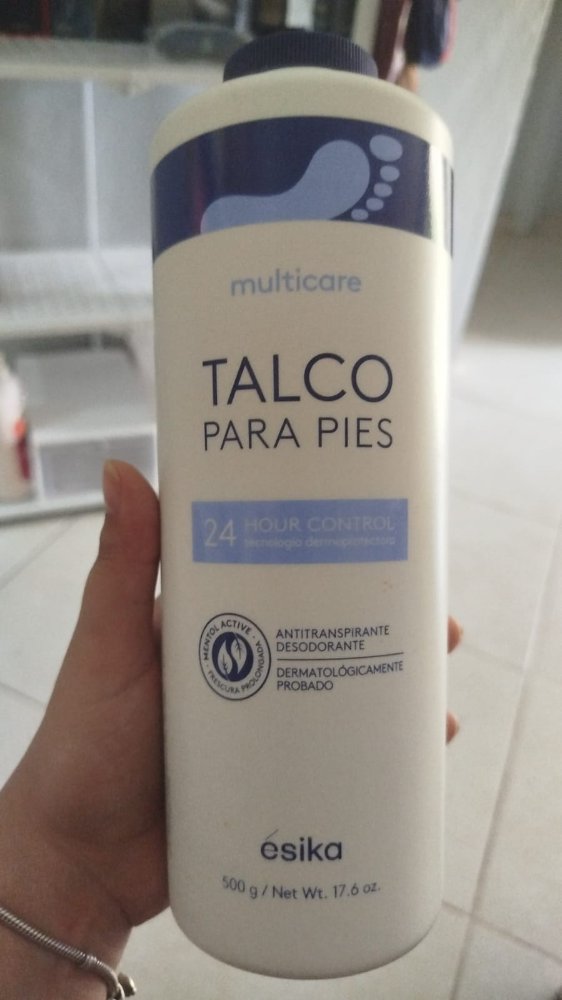 Talco para Pies ÉSIKA multicare