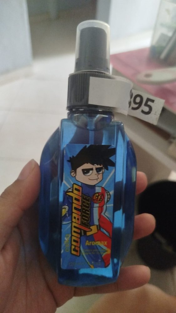 Colonia para niños Comando Force Aromax Azul