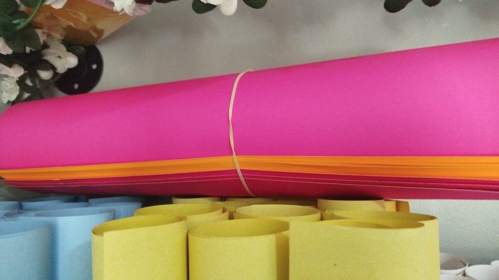 Cartulina Fluo. Rosa