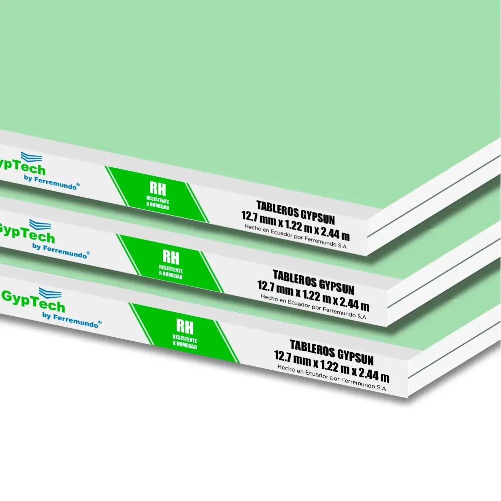 PANELES GYPSUM GYPTECH RH HUMEDA