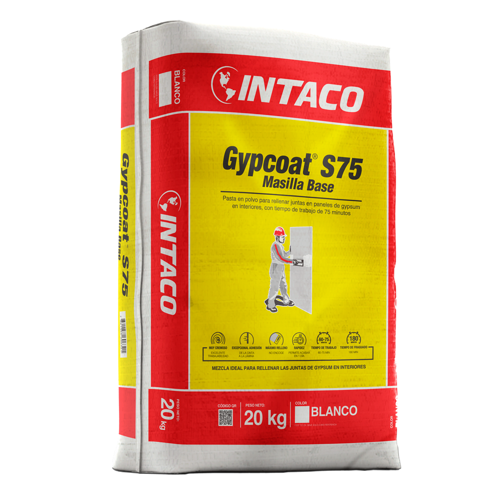 GYPCOAT S75 YESO INTERIOR 20KG