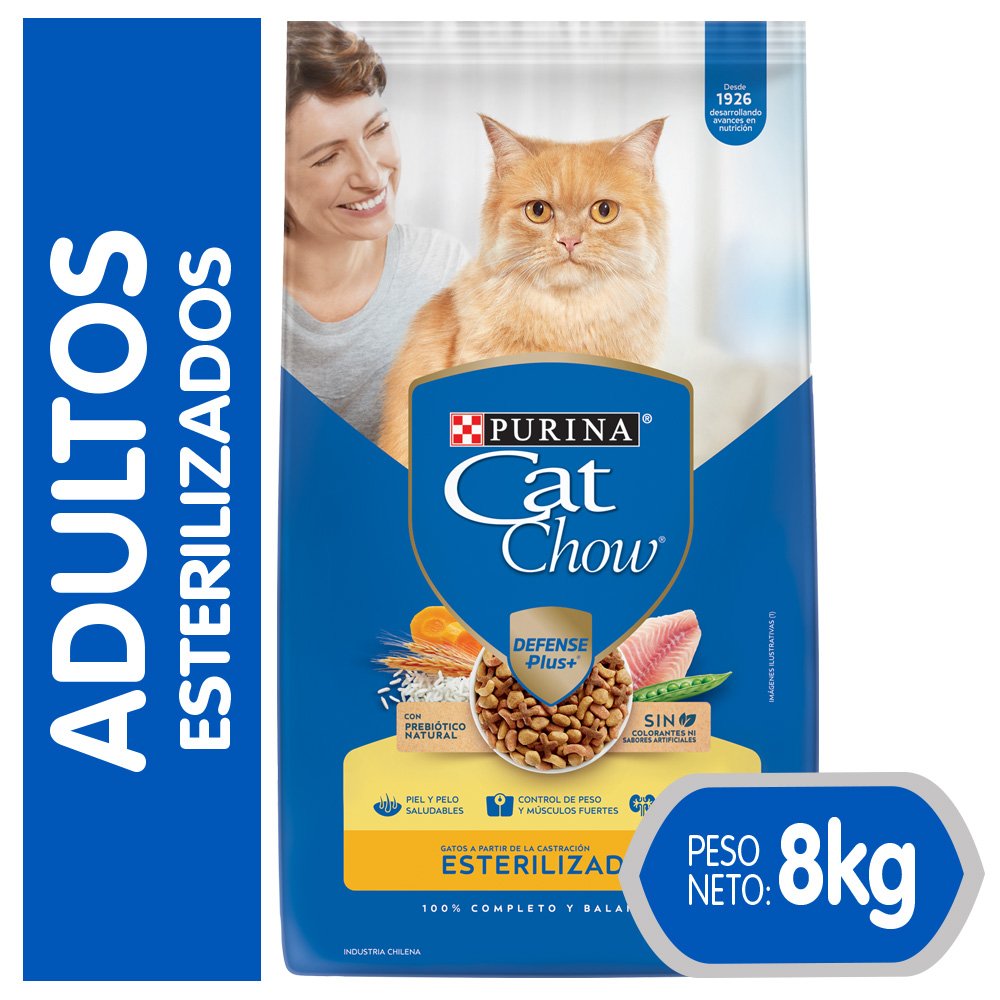 Cat Chow Esterilizados 8Kg